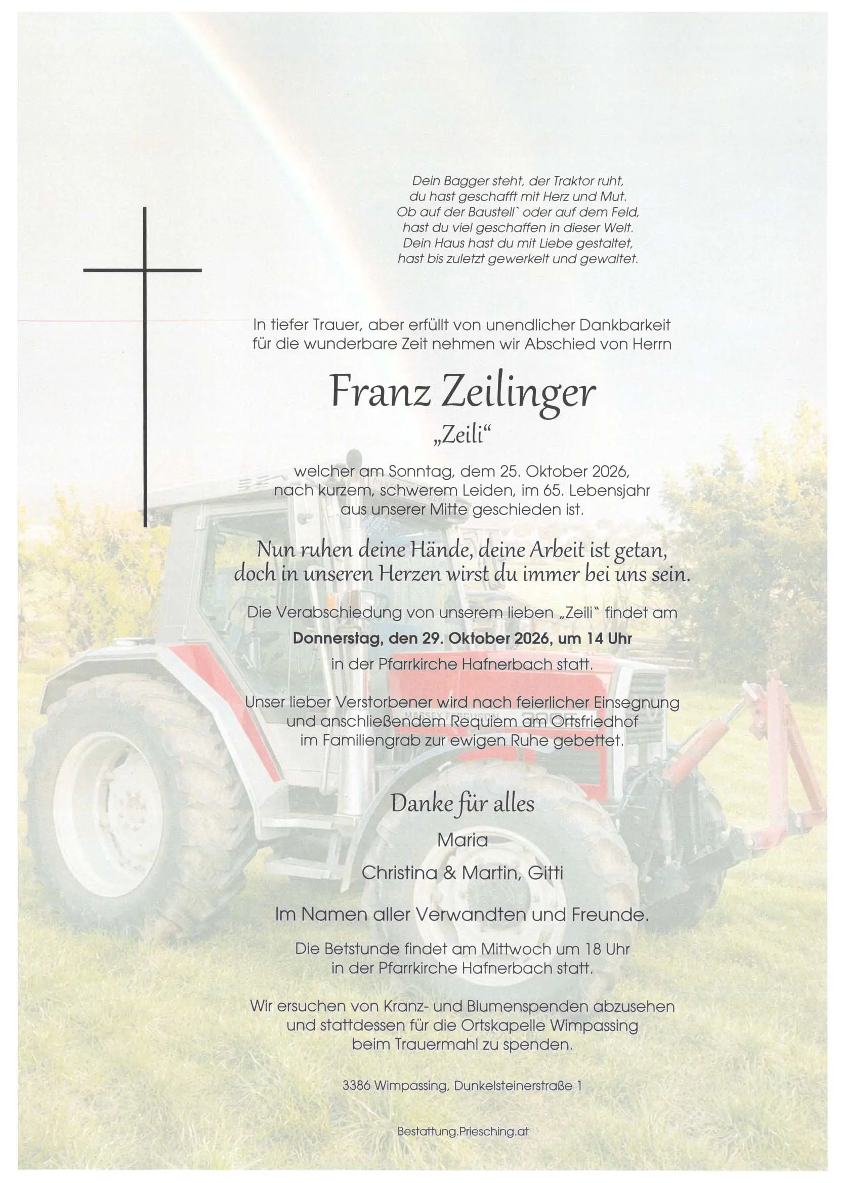 Partenzettel