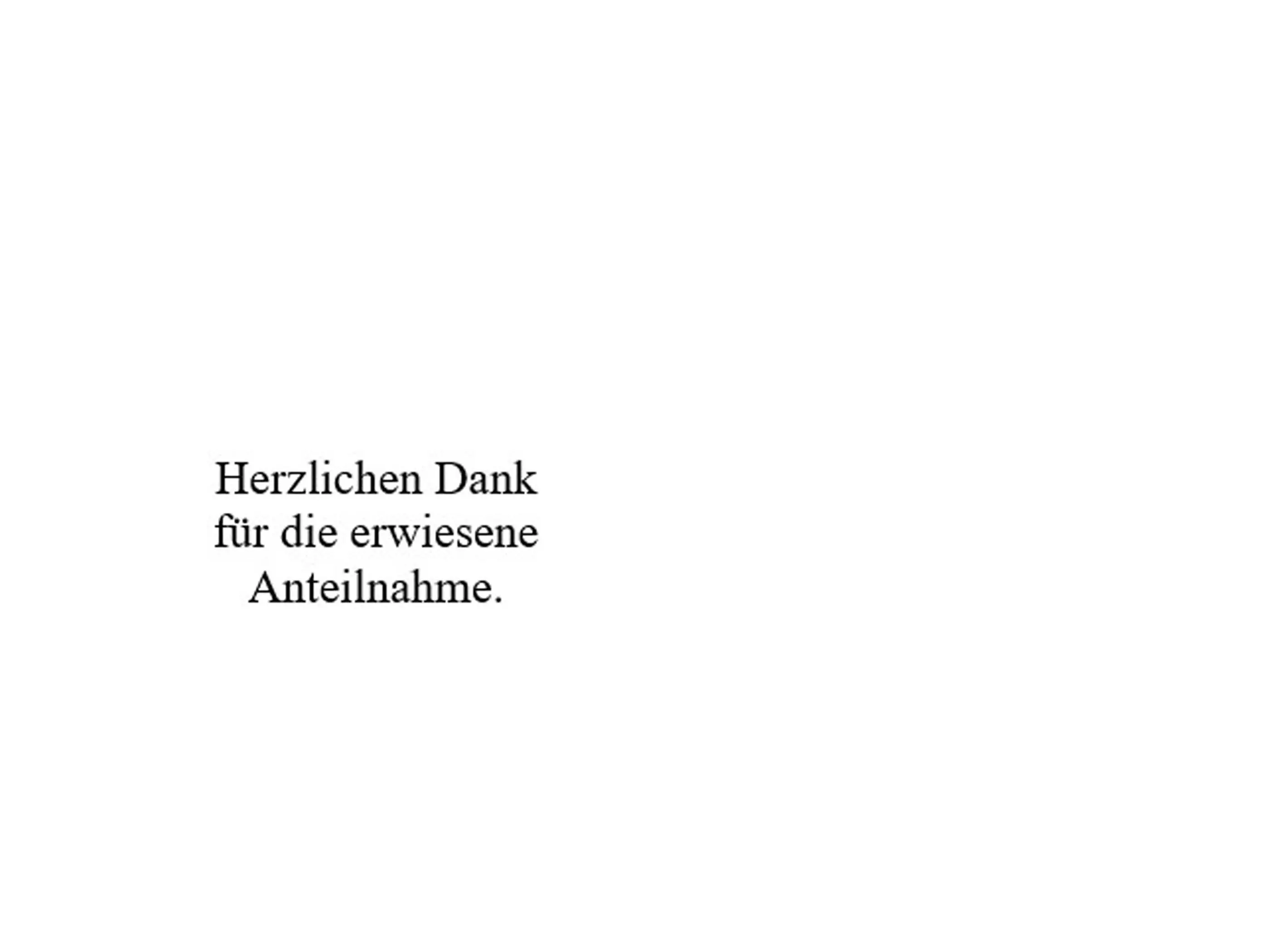 Sterbebild Außen